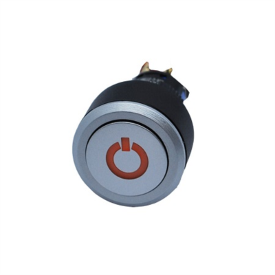 K16G-272P-YD 16/22mm Momentary Button 2NO+2NC