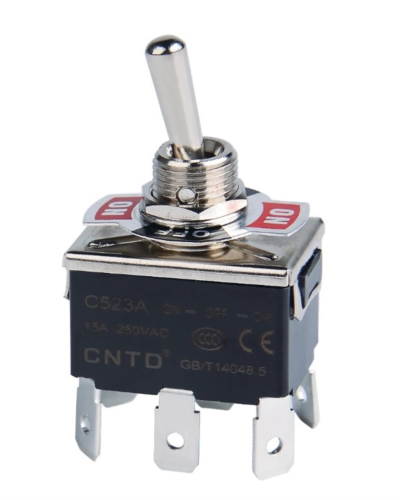 C5R23A Toggle Switch (ON)-OFF-(ON)