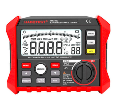 HT-2302 Earth Resistance Tester