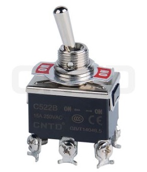 C5R22B Toggle Switch ON-(ON)