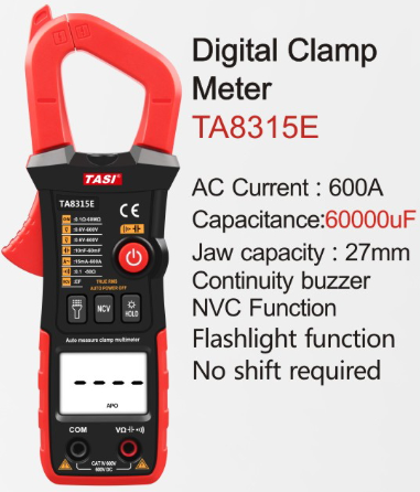 TA-8315E True RMS Clampmeter