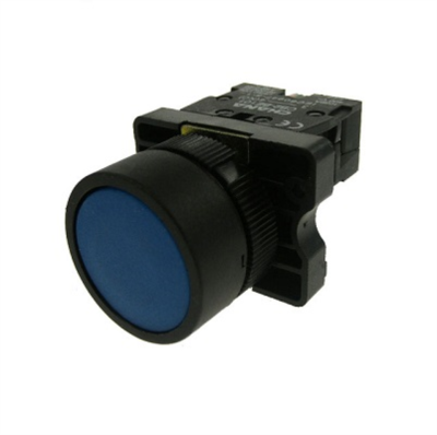 XB2-EA61 22mm Momentary Button Blue 1NO