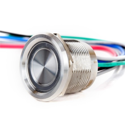 22mm Dokunmatik Buton 1NO RGB