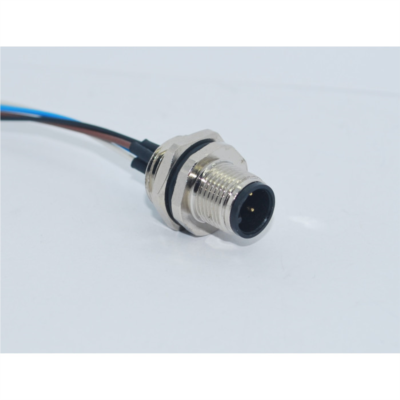 SL012-M04MT-20 4 Pin Panel Tip Kablolu Erkek Konnektör